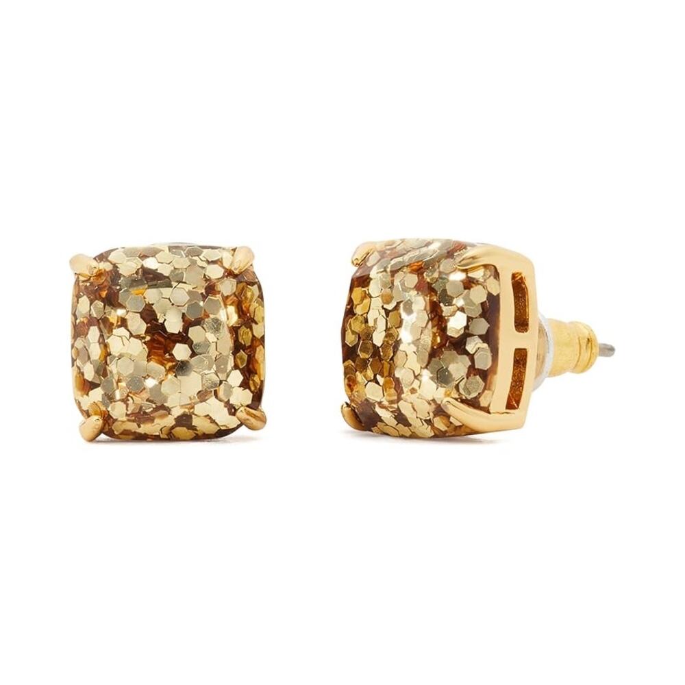 BOGO FREE GUMDROP GLITTER STUD EARRINGS SILVER & Gold